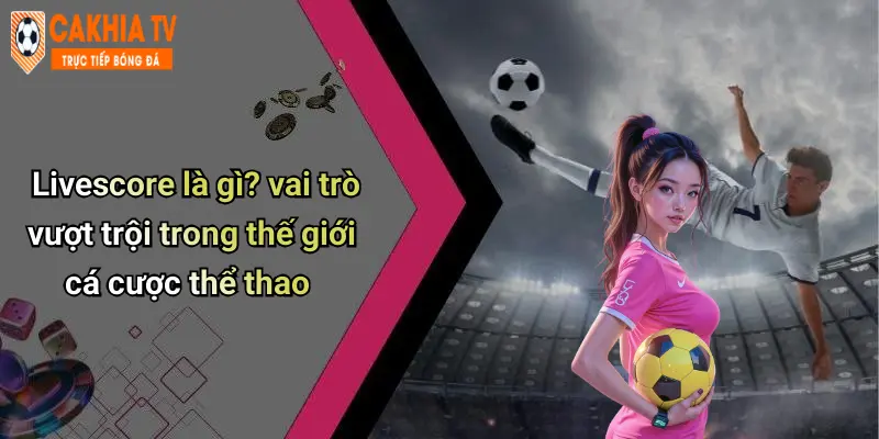 Livescore là gì? vai trò vượt trội trong thế giới cá cược thể thao