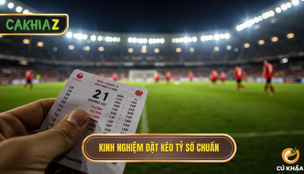 Kinh Nghiệm đặt Kèo Tỷ Số Chính Xác Theo Tình Huống Trận đấu