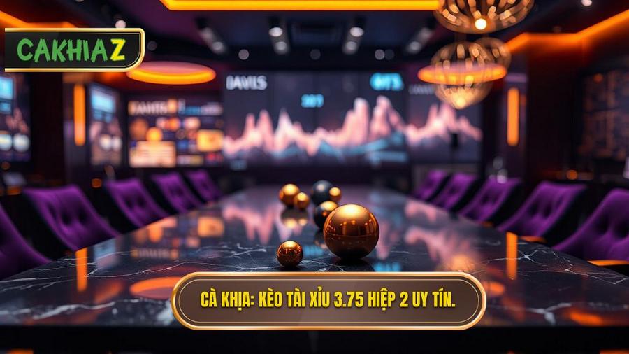 Kèo tài xỉu 3.75 hiệp 2