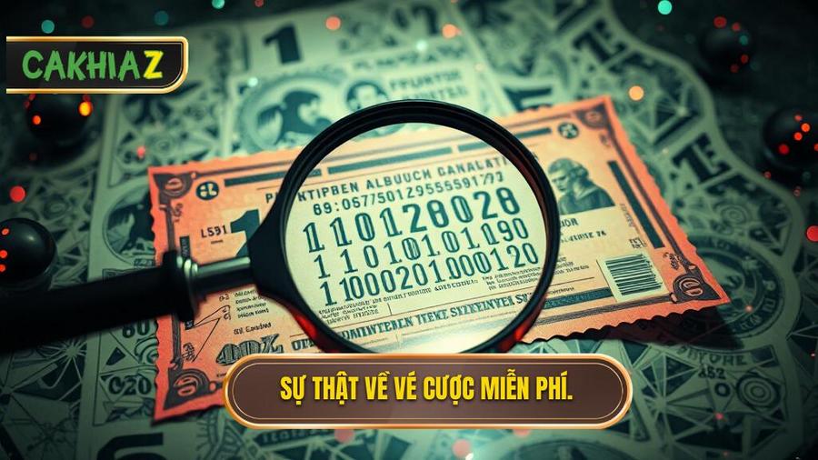 Phân tích đa chiều: Sự thật sau những tấm vé cược miễn phí