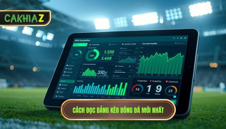 1. Cách đọc Bảng Kèo Bóng đá Mới Nhất