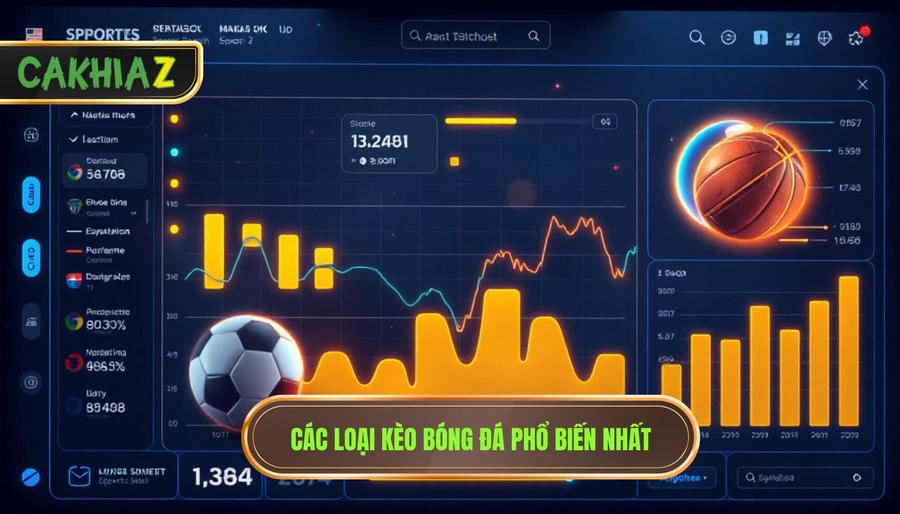 3. Các Loại Kèo Bóng đá Phổ Biến Nhất